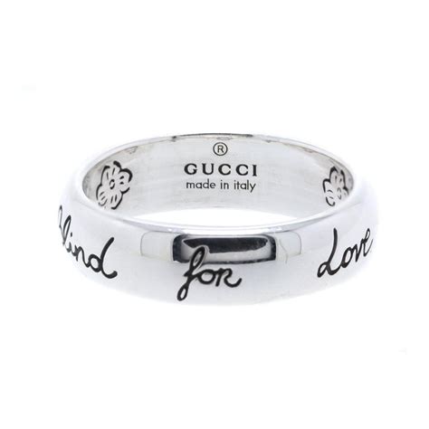 gucci blind for love ring 5.5